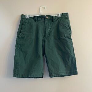 Boys green shorts